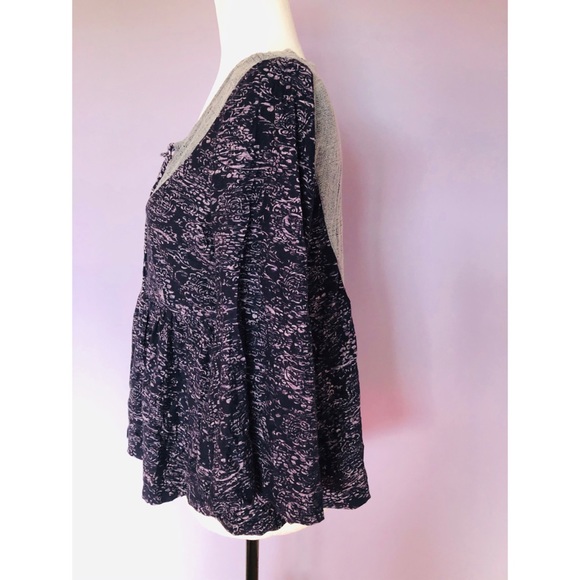 Anthropologie Akemi & Kin Marcella lace up top - Picture 4 of 6